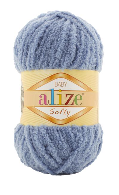 Alize Softy 374 - jeansově modrá