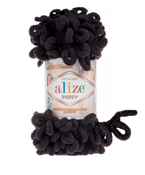Alize Puffy 1060 - matná černá