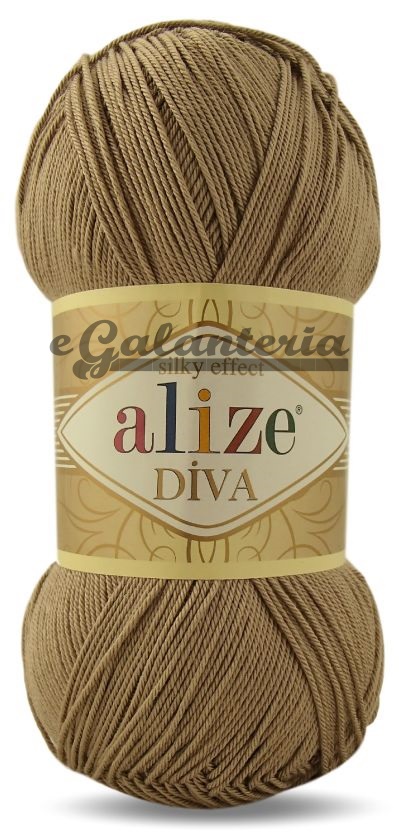 Alize Diva 167 - béžově hnědá