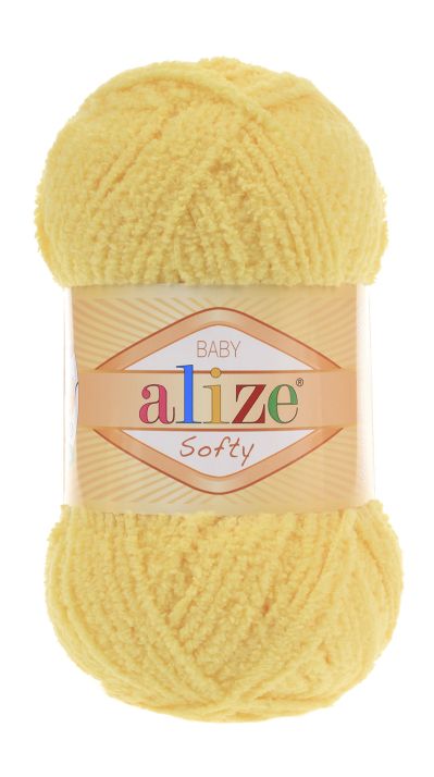 Alize Softy 187 - žlutá