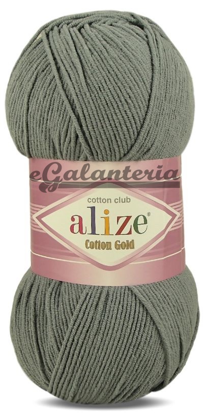 Alize Cotton Gold 87 - tmavě šedá