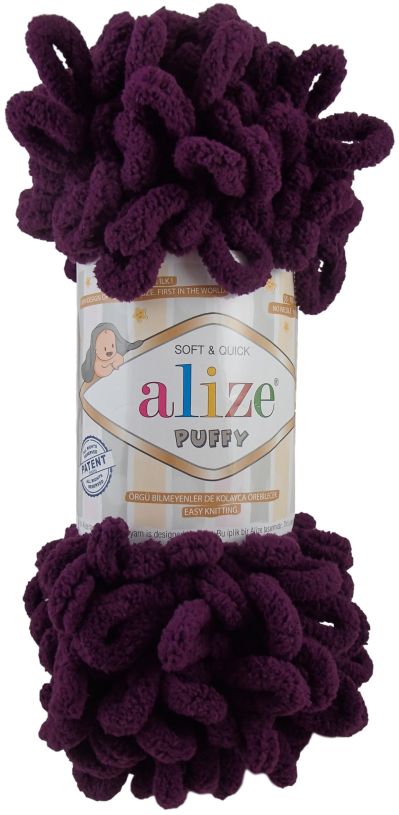 Alize Puffy 111 - tmavě fialová