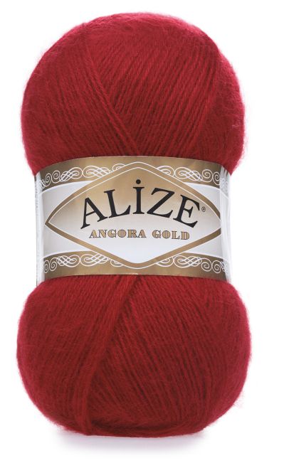 Alize Angora Gold 106 - červená