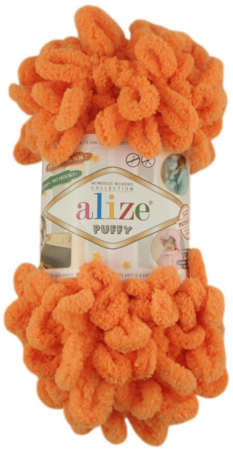 Alize Puffy 336 - oranžová