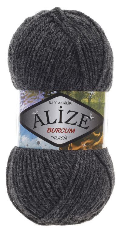 Alize Burcum Klasik 195 - antracit melange