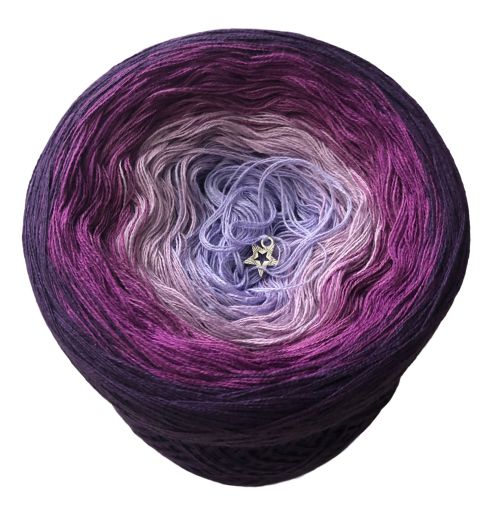 3 nitka Cherubinka Purple Ombre 1000 m