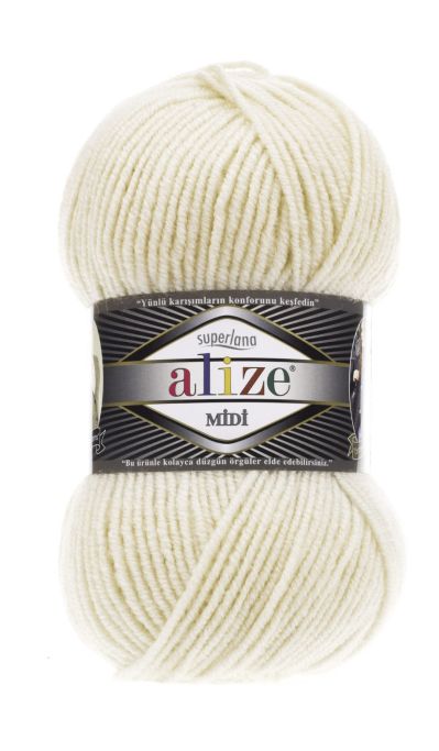 Alize Superlana Midi 599 - ivory