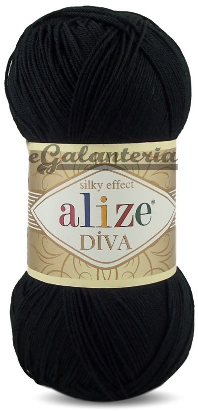 Alize Diva 60 - černá