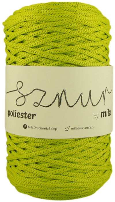 Polyester Sznur 3 mm - 52 - limetka