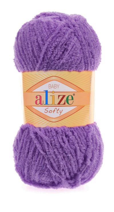 Alize Softy 44 - tmavě fialová