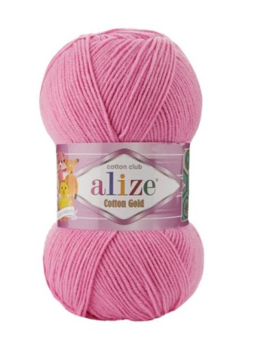 Alize Cotton Gold 264 - růžová